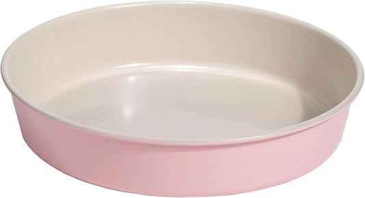Paris Hilton Nonstick Carbon Steel Bakeware Collection, 9-Inch Round Cake Pan by TheWorldofParisHilton