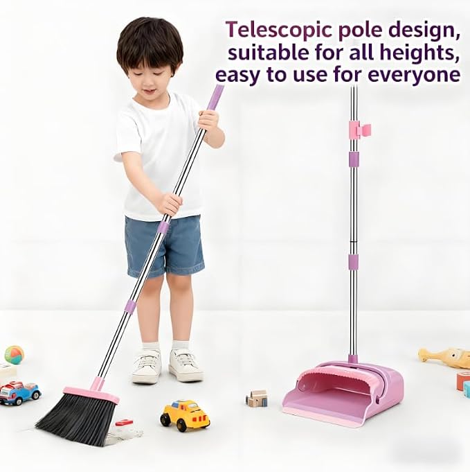 Upright Broom and Dustpan Set - Image 8