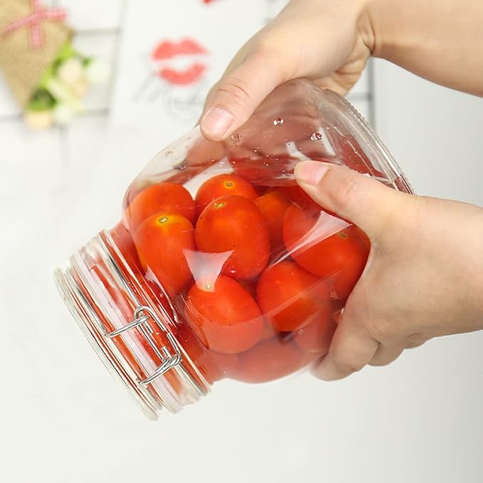32oz Glass Food Storage Jars - Image 6