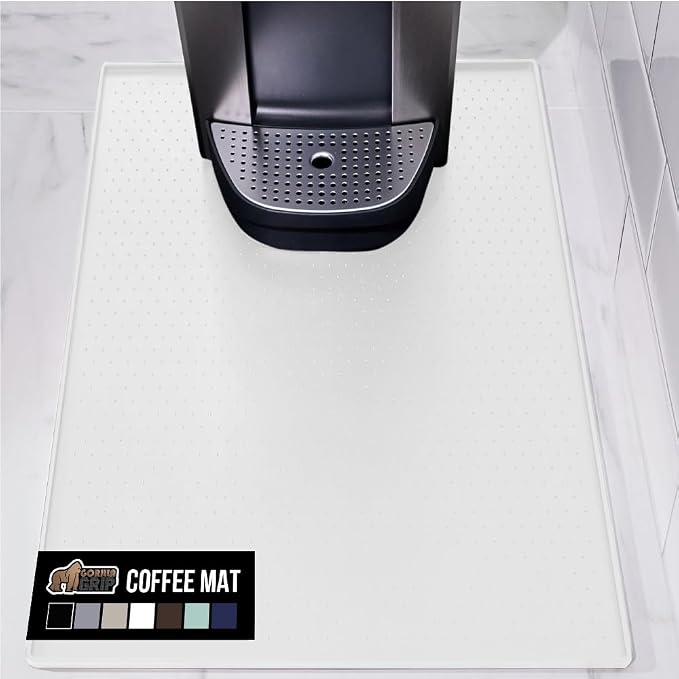GORILLA GRIP Silicone Coffee Mat, Espresso Machine Bar Accessories, Keep by GorillaGrip