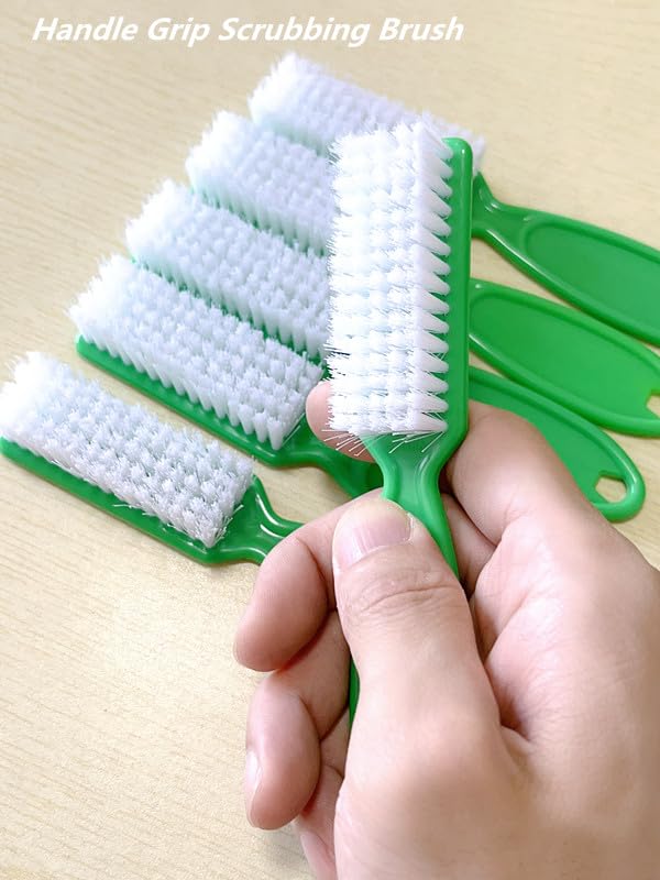 6Pcs Nail Brush for Cleaning Fingernails, Handle Grip Cleaning Brush for Nail - Image 4