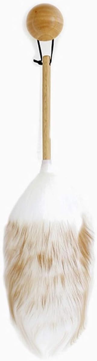 Lambswool Duster with Solid Wooden Handle, Good Grips, Anti-Static, Feather by Unknown