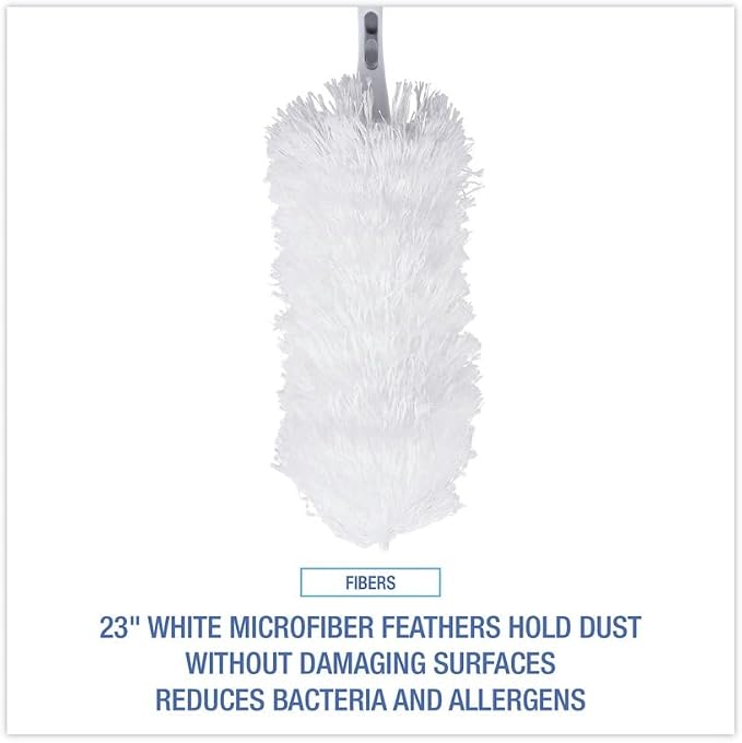 Boardwalk BWKMICRODUSTER 23 in. Washable MicroFeather Duster - Image 5