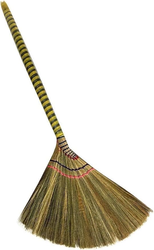 One Vietnamese Soft Fan Broom, 40 Inch - Image 3
