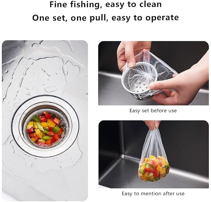 Disposable Mesh Sink Strainer Bags - Image 2