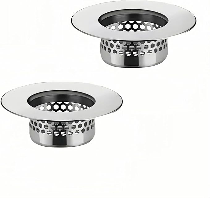 Bathroom Sink & Bathtub Drain Filter Strainer Set by Unknown