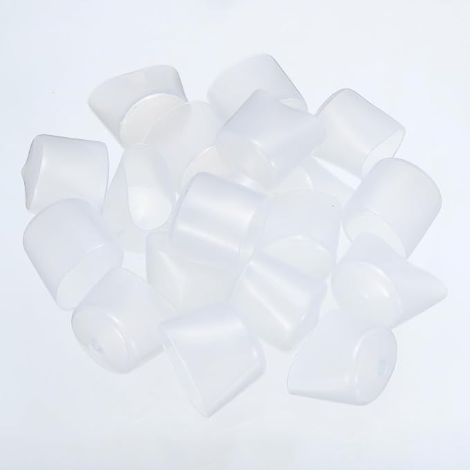 uxcell 20pcs Rubber End Caps 30mm ID Vinyl PVC Round Tube Bolt Cap Cover Screw - Image 4
