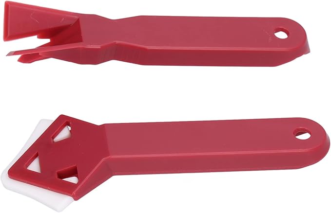 2-Pack Silicone Window Scraper Glass Glue Remover Angle Sealant Tool - Image 6