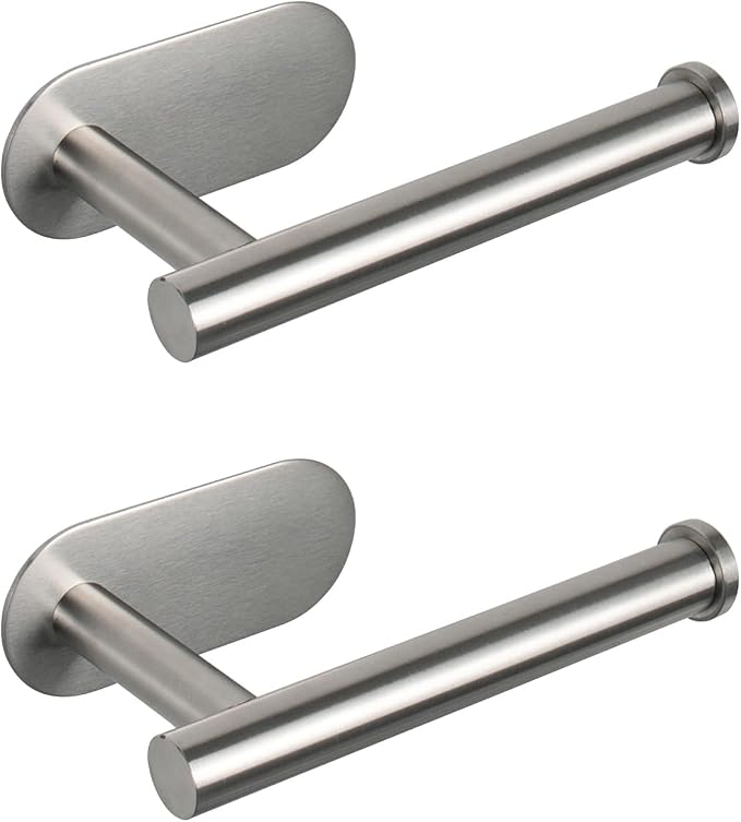 NearMoon Toilet Paper Holder Self Adhesive, Premium Thicken SUS304 Stainless by NearMoon