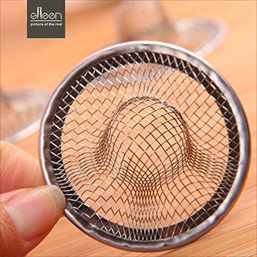 Drain Hair Catcher, Mesh Metal Sink Strainer Set of 2, Fits - Image 4