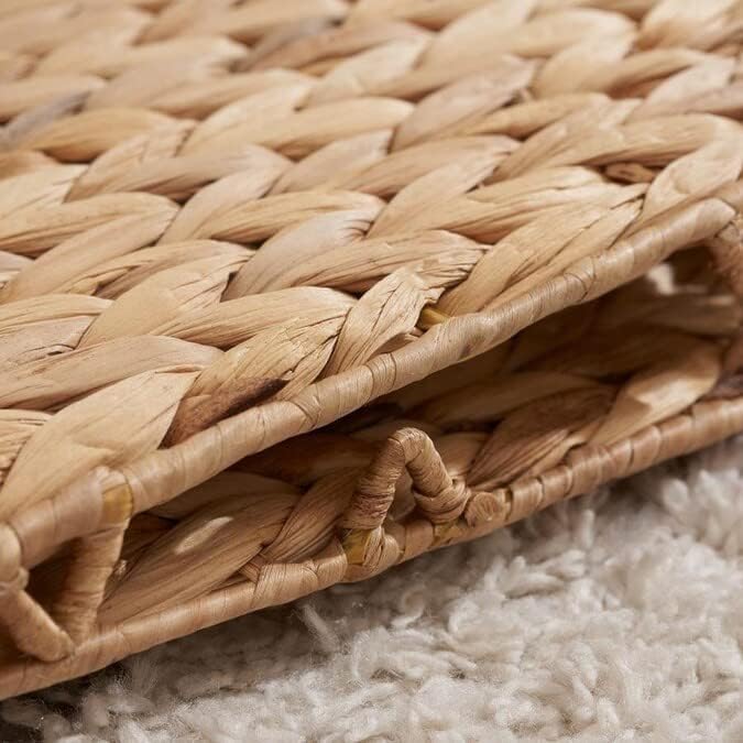 10.5 x 10.5in Wicker Storage Baskets - Image 6