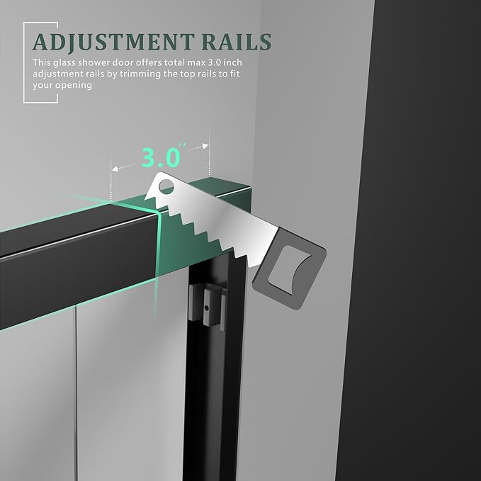 Shower Glass Door for Walk in - Image 5
