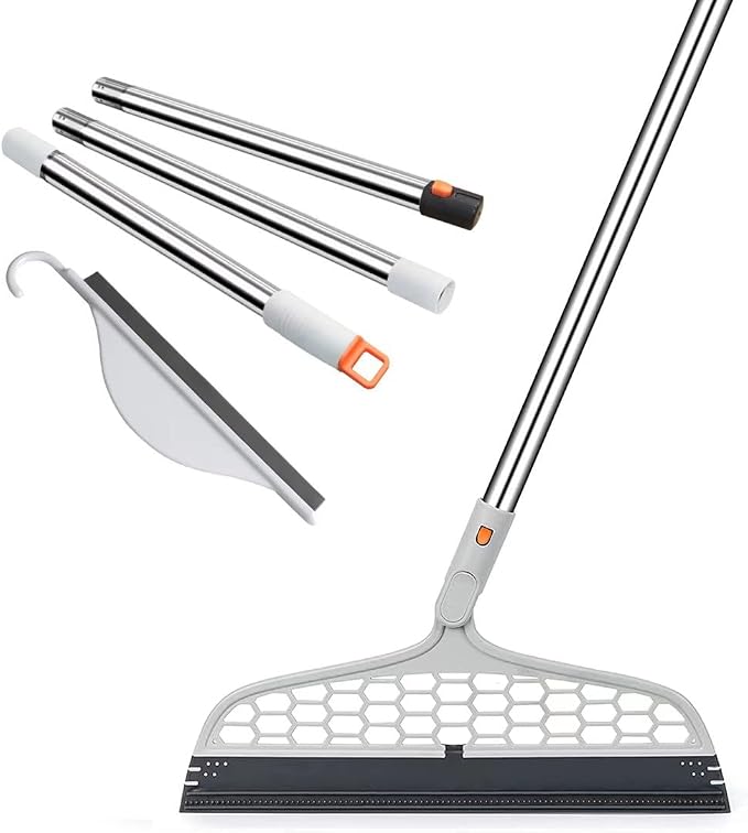 Upgraded Magic Broom, 4 in 1 Sweeper Pet Hair Remover by PLLITH