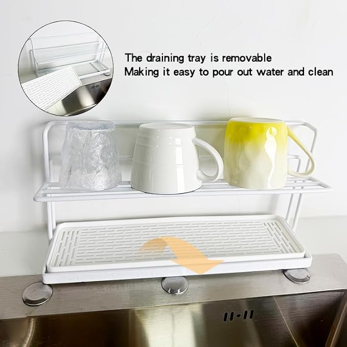 2-Tier Space-Saving Drain Rack - Image 5