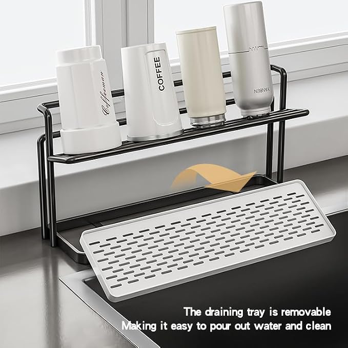 2-Tier Space-Saving Drain Rack - Image 6