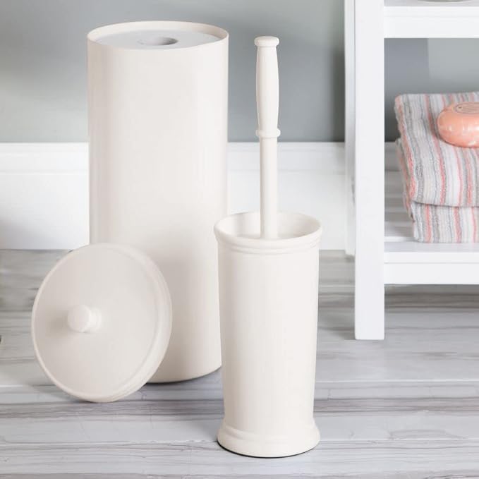 mDesign Toilet Bowl Brush and Holder - Image 2