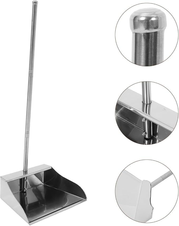 Cabilock Stainless Steel Upright Dustpan - Image 5
