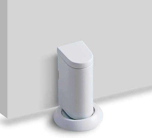 Windproof Magnetic Door Stoppers, 0-0.78" Stroke Mechanical Doorstop, No-Hole by DOOROOM