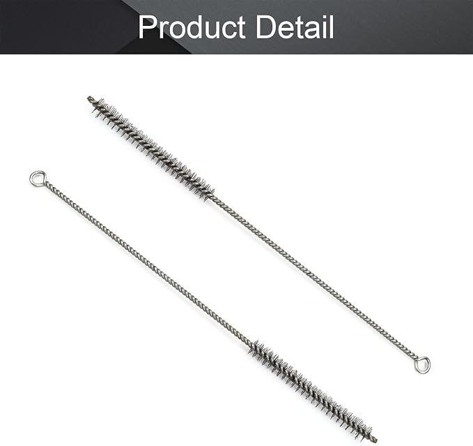 Utoolmart Steel Wire Cleaning Brush, Spiral Power Tube Cleaning Tool, Bottle - Image 4