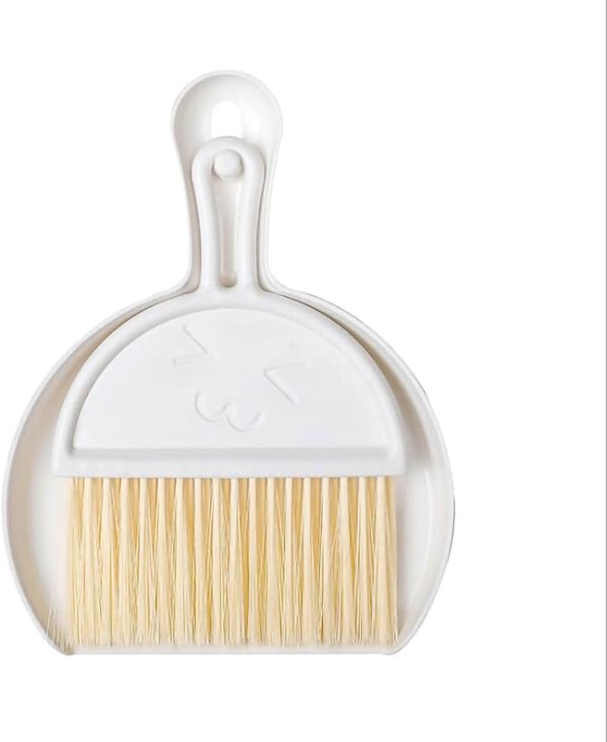 Mini Dust Pan with Broom Set, Small Broom and Dustpan Set Mini Hanging by Unknown