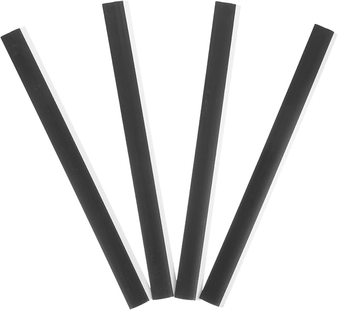 Uonlytech 4pcs Dustpan Rubber Lip Dustpan Rubber Edge Replacement Lip - Image 8