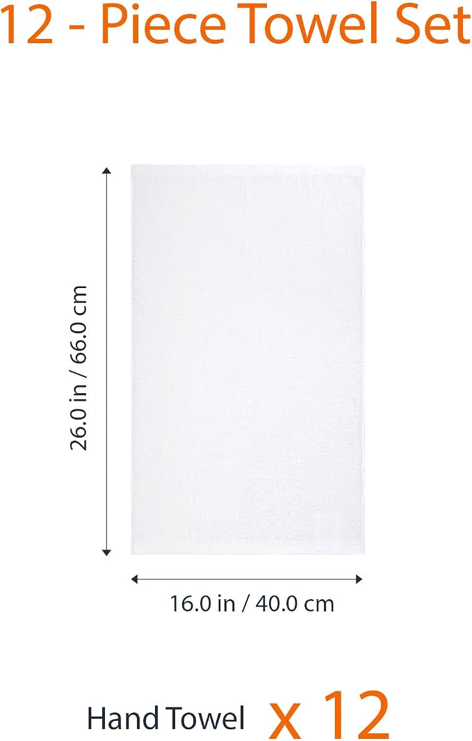 Amazon Basics Soft and Thick Cotton Hand Towels - Image 7