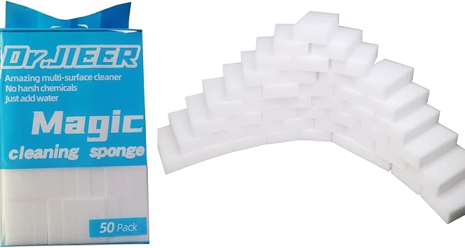 50 Pcs/lot Magic Sponge Eraser Multi-Functional Melamine Foam Cleaner by Unknown