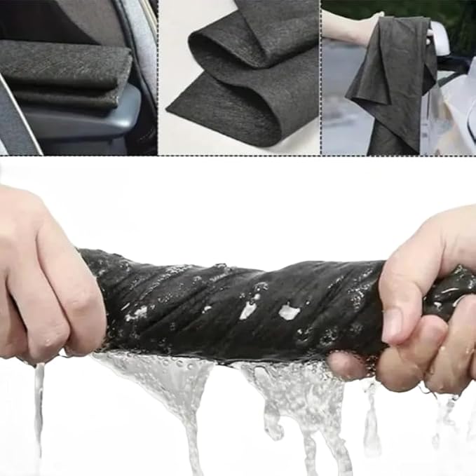5pcs Thickened Magic Cleaning Cloth, No Trace, Car Wash Rag, Kitchen Toilet - Image 5