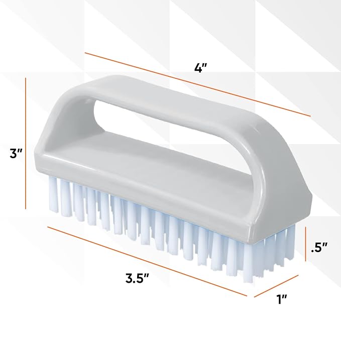 Superio Stiff Nail Brush Cleaner - Image 2