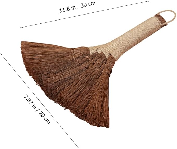 1Pc Natural Straw Whisk Broom Small Hand Broom - Image 4