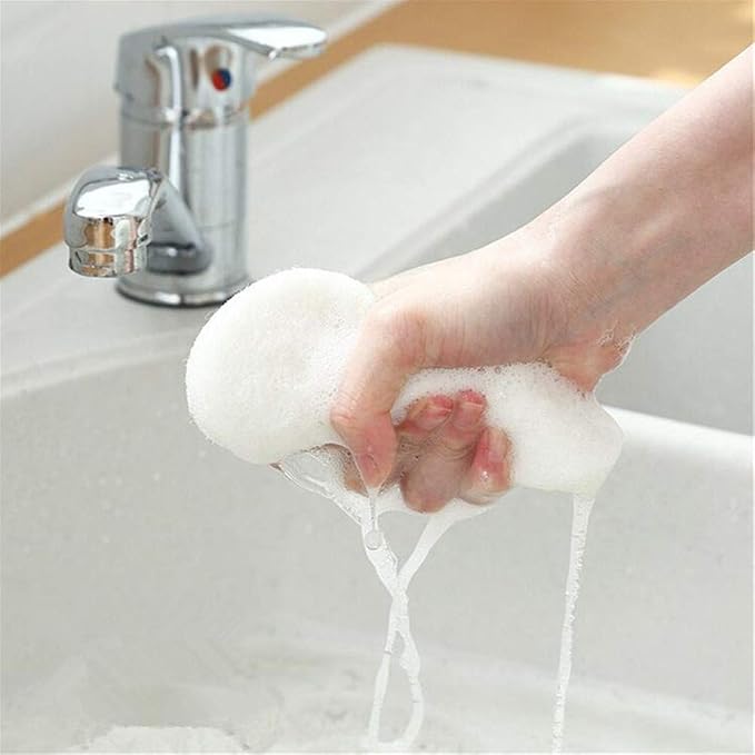 Bathtub Cleaning Brush Handheld Toilet Sponge Brushes Floor Ceramic Tile - Image 4