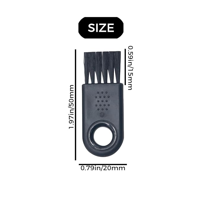 Clipper Cleaner and Razor Cleaning Brush, 10 Pack Durable Shaver Cleaning - Image 6