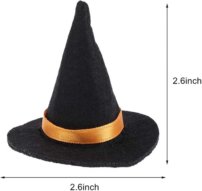 Mini Witch Hats and Brooms - Image 2