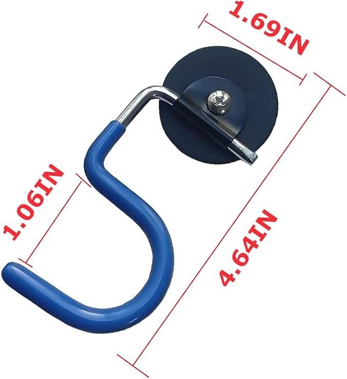 XXHong 2PCS Broom Holder Magnetic Broom Hooks Do Not Require Drilling Warehouse - Image 2