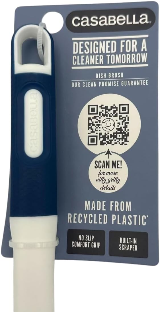 Casabella Round Brush Scrubber 1ea - Image 7