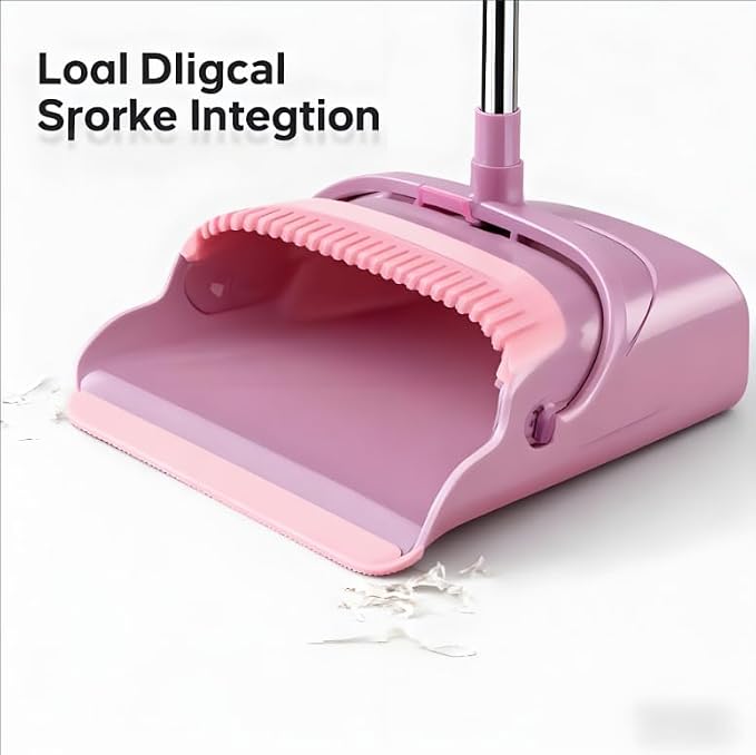 Upright Broom and Dustpan Set - Image 4
