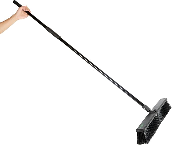 Restaurantware-Clean Tek Professional 23.62 Inch Push Broom, 1 Heavy-Duty Broom - Image 10