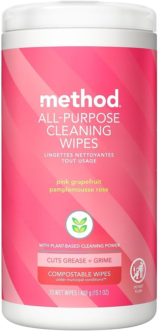Method All-Purpose Cleaning Wipes, Compostable by method
