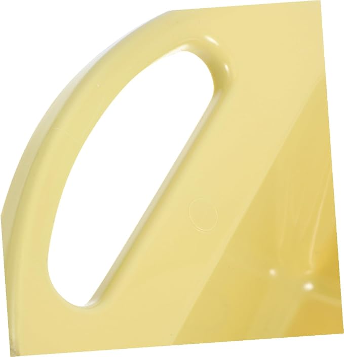 Handheld Dustpan Small Portable Dust Pan 2pcs Lime Yellow - Image 3