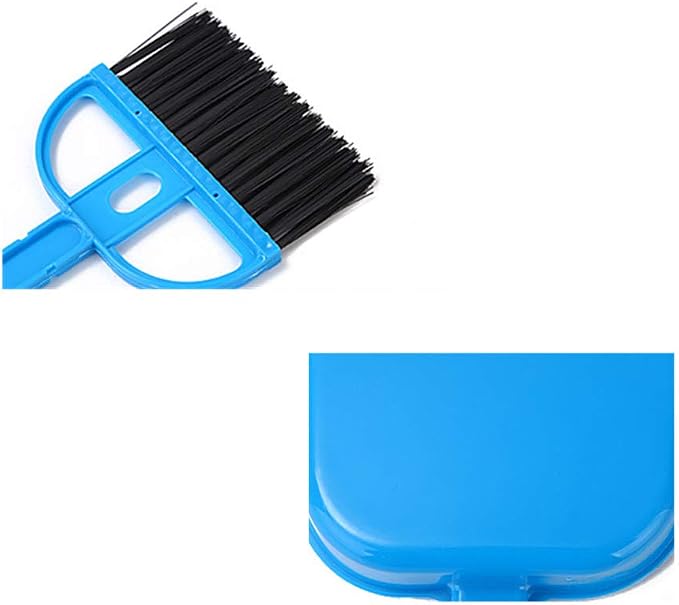 Mini Dustpan and Broom Set 1 Pcs Dustpan Brush Set Portable Plastic Brush Set - Image 3
