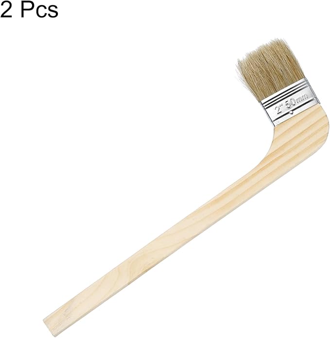 HARFINGTON Paint Brush 2Pcs 2" Brush Width Reusable Variety Angle Bend Brushes - Image 3