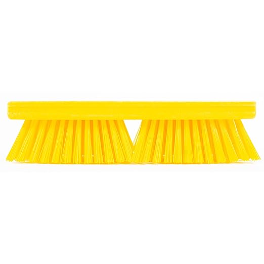 SPARTA Plastic Floor Scrub Brush, Brush Head Only, Deck Brush by SPARTA