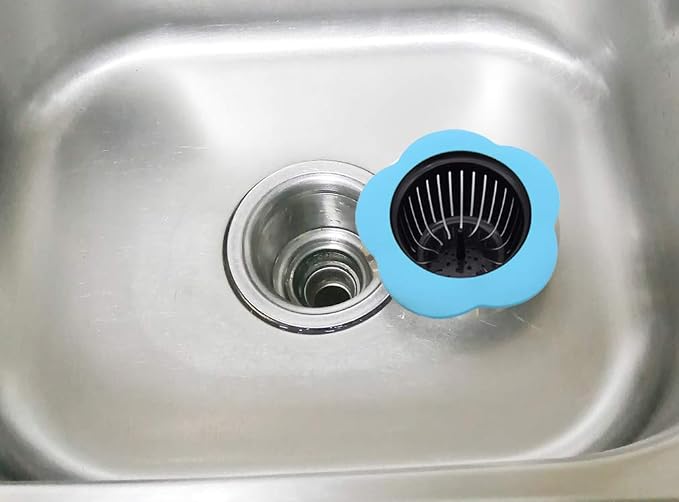 Kitchen Sink Strainer 4 Pack, Pouring strainers，Drain FilterLarge Wide Rim 4.5" - Image 7
