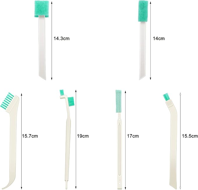 XINRUI 16 Pcs Small Household Cleaning Brushes, Deep Detail Crevice Cleaner - Image 2