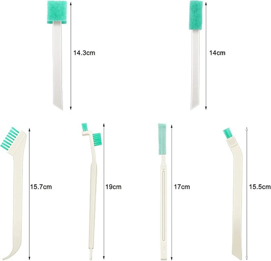 XINRUI 16 Pcs Small Household Cleaning Brushes, Deep Detail Crevice Cleaner - Image 2