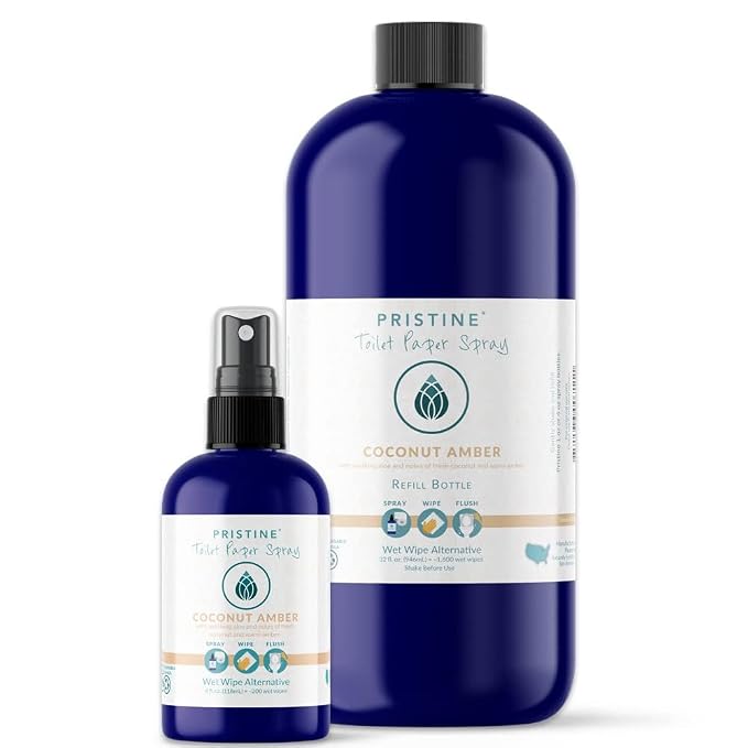 PRISTINE Toilet Paper Spray- As Seen on Shark Tank, More Natural Personal - Image 6