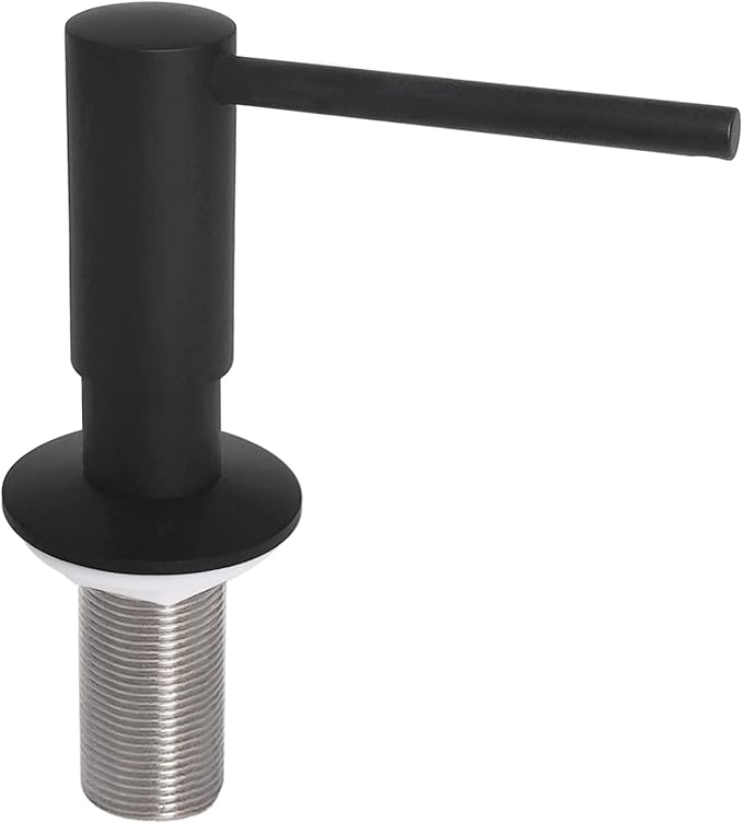 Matte Black Built in Dish Soap Dispenser by EADOT
