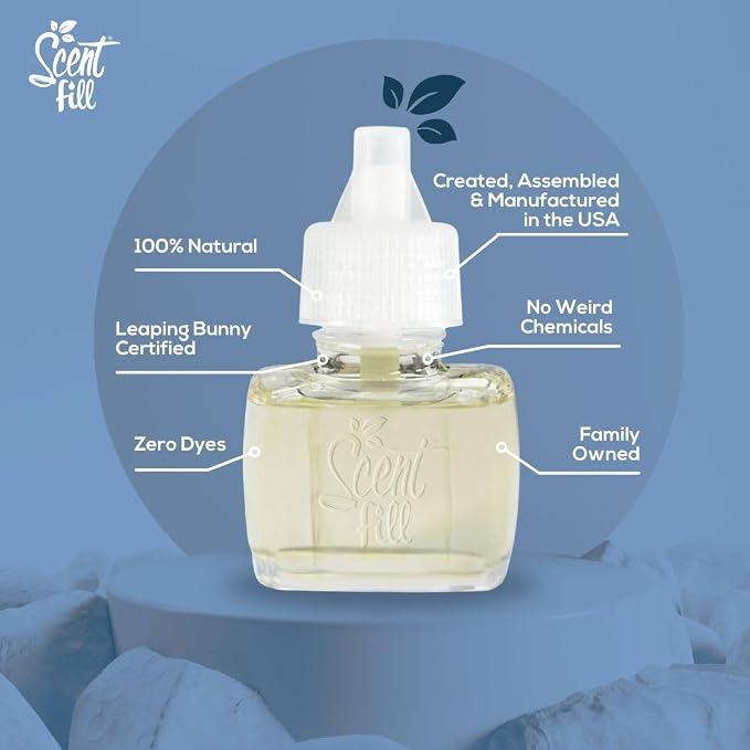 Scent Fill 100% Natural Lavender Vanilla Plug in Air Freshener, Scented Oil - Image 7