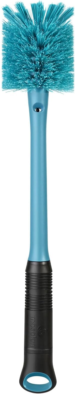 2-in-1 Water Bottle Brush and Straw Cleaner Brush, Long Handle Scrub Brush - Image 2