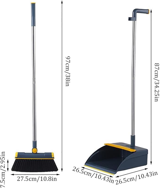 Broom and Dustpan Set, Cleaning - Image 9
